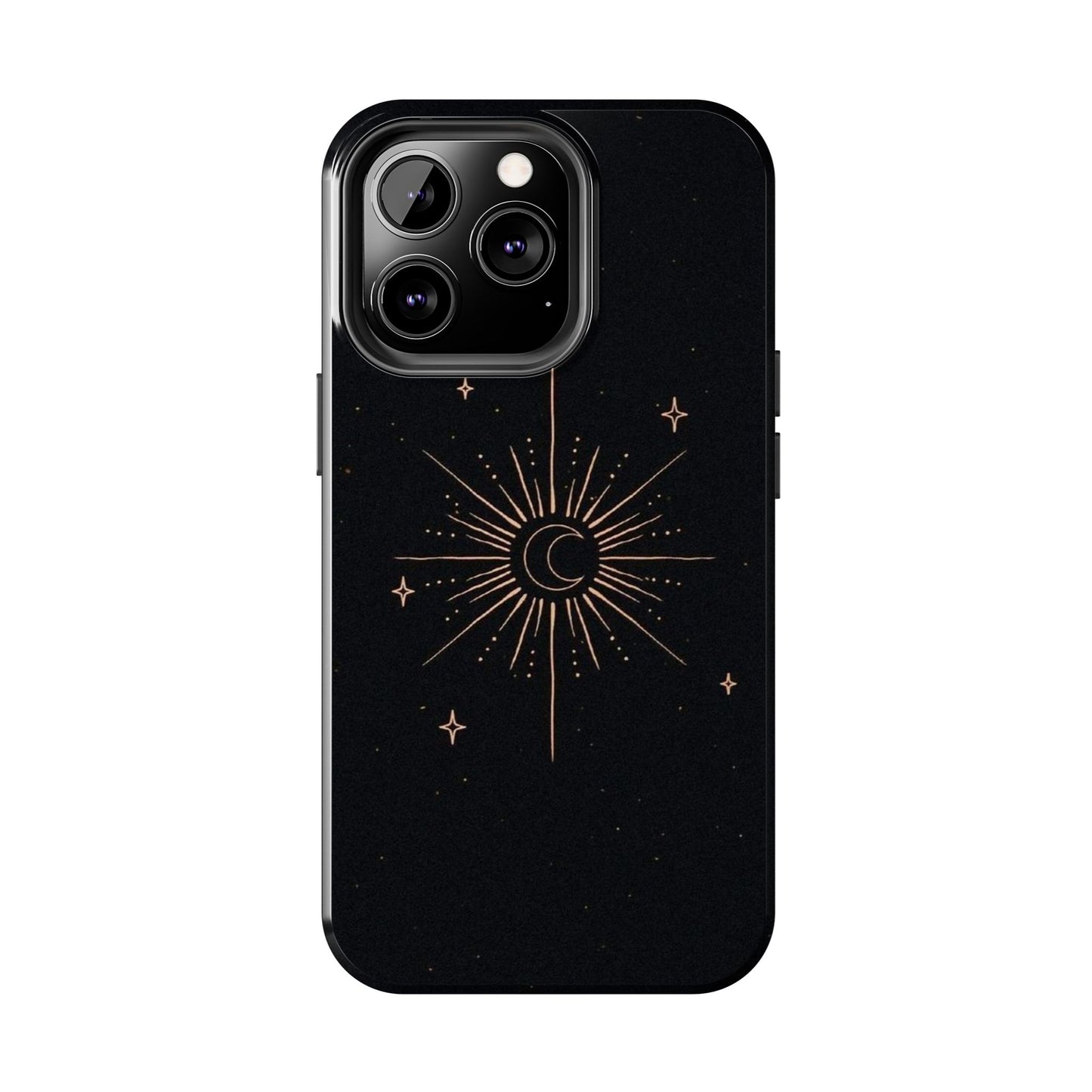 Golden Stars iPhone Case