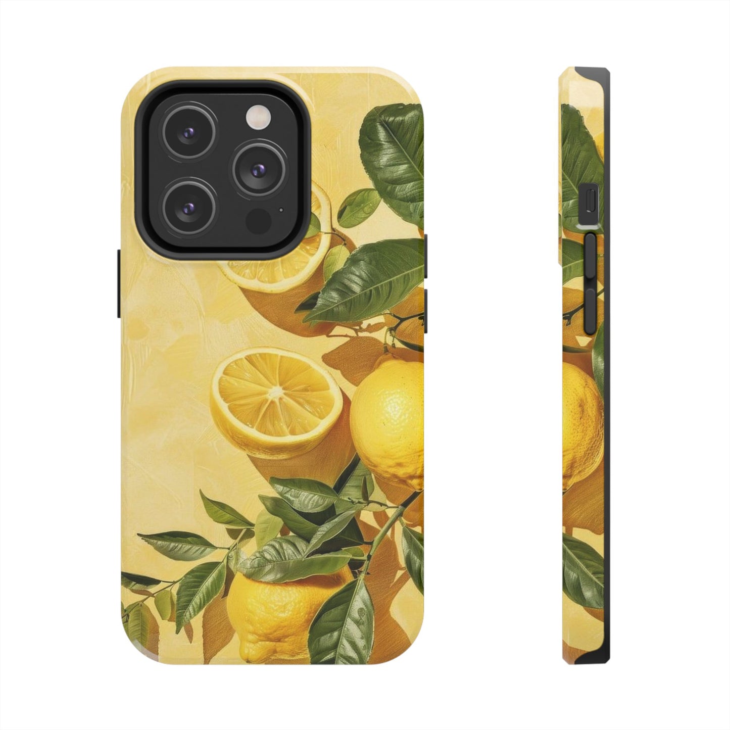 Lemon Wall iPhone Case