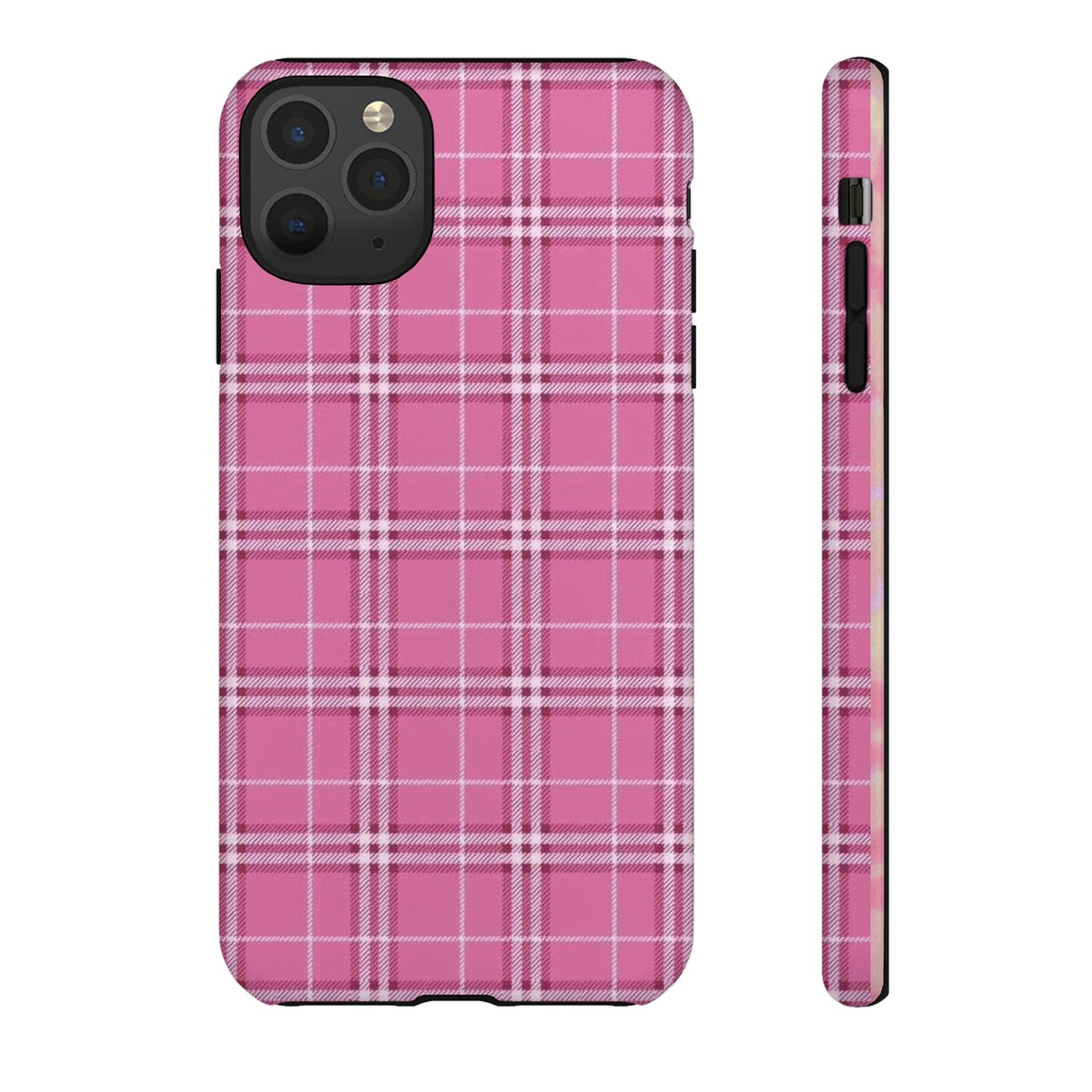 Pink Flannel iPhone Case