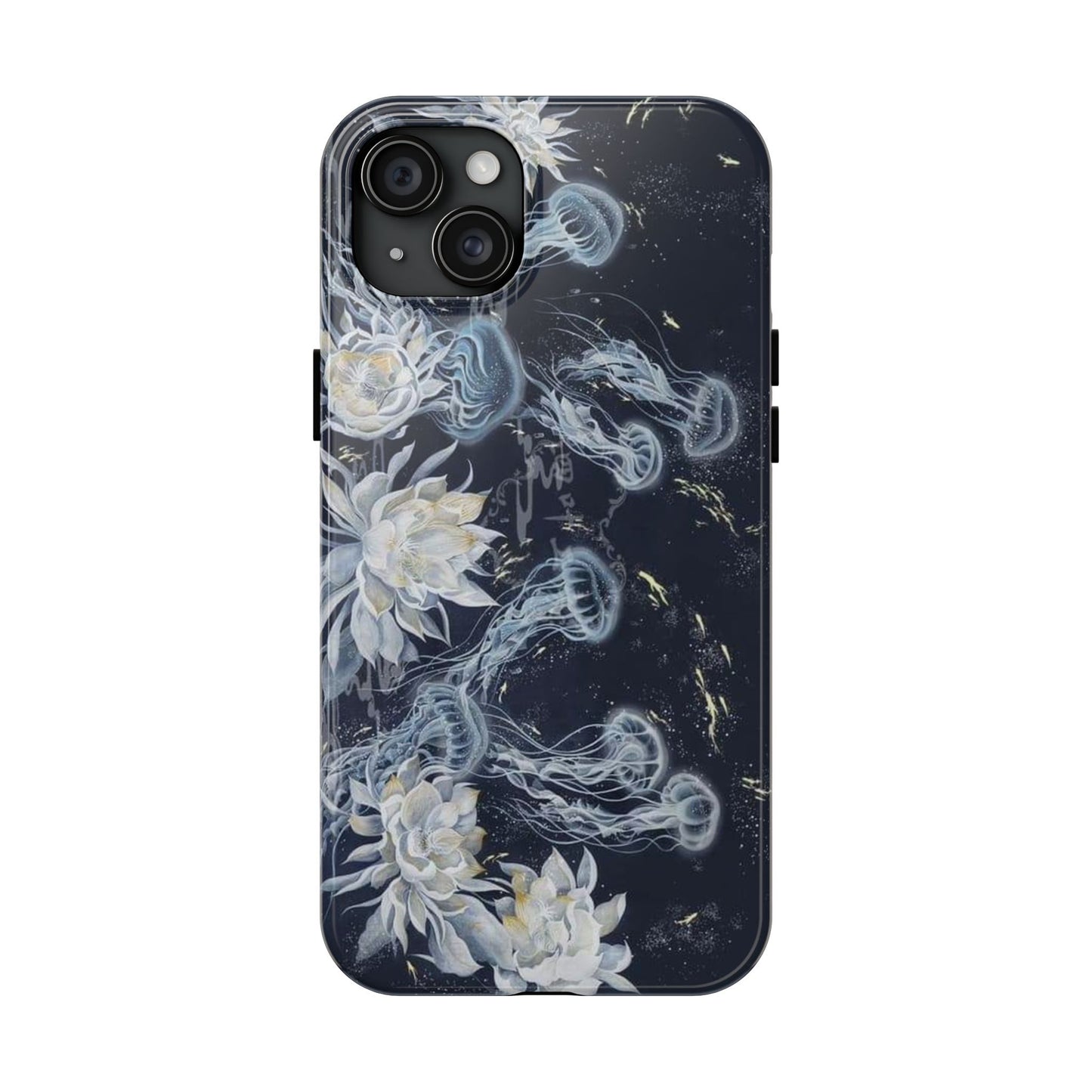 Jellyfish &Lily iPhone Case