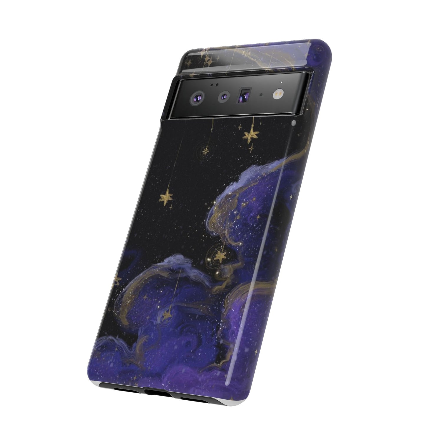 Cloudy Stars iPhone Case