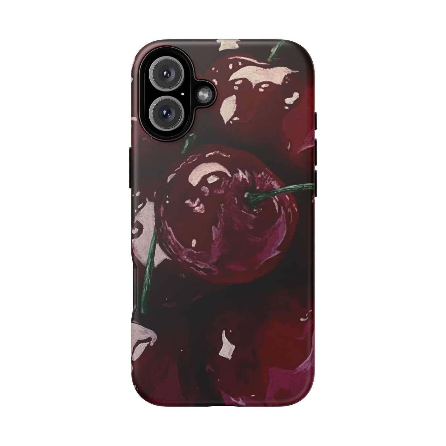 Cherry Painting iPhone Case