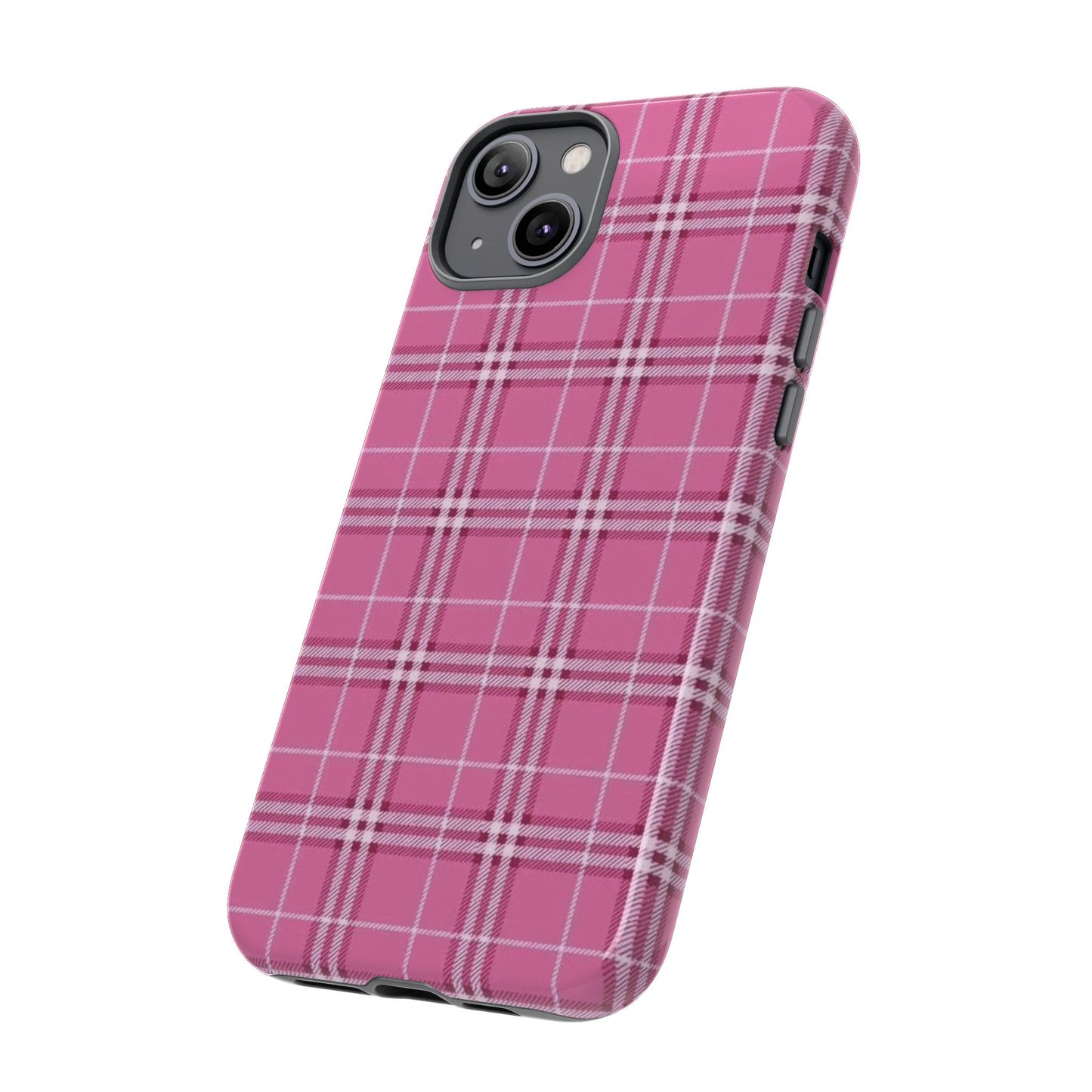 Pink Flannel iPhone Case