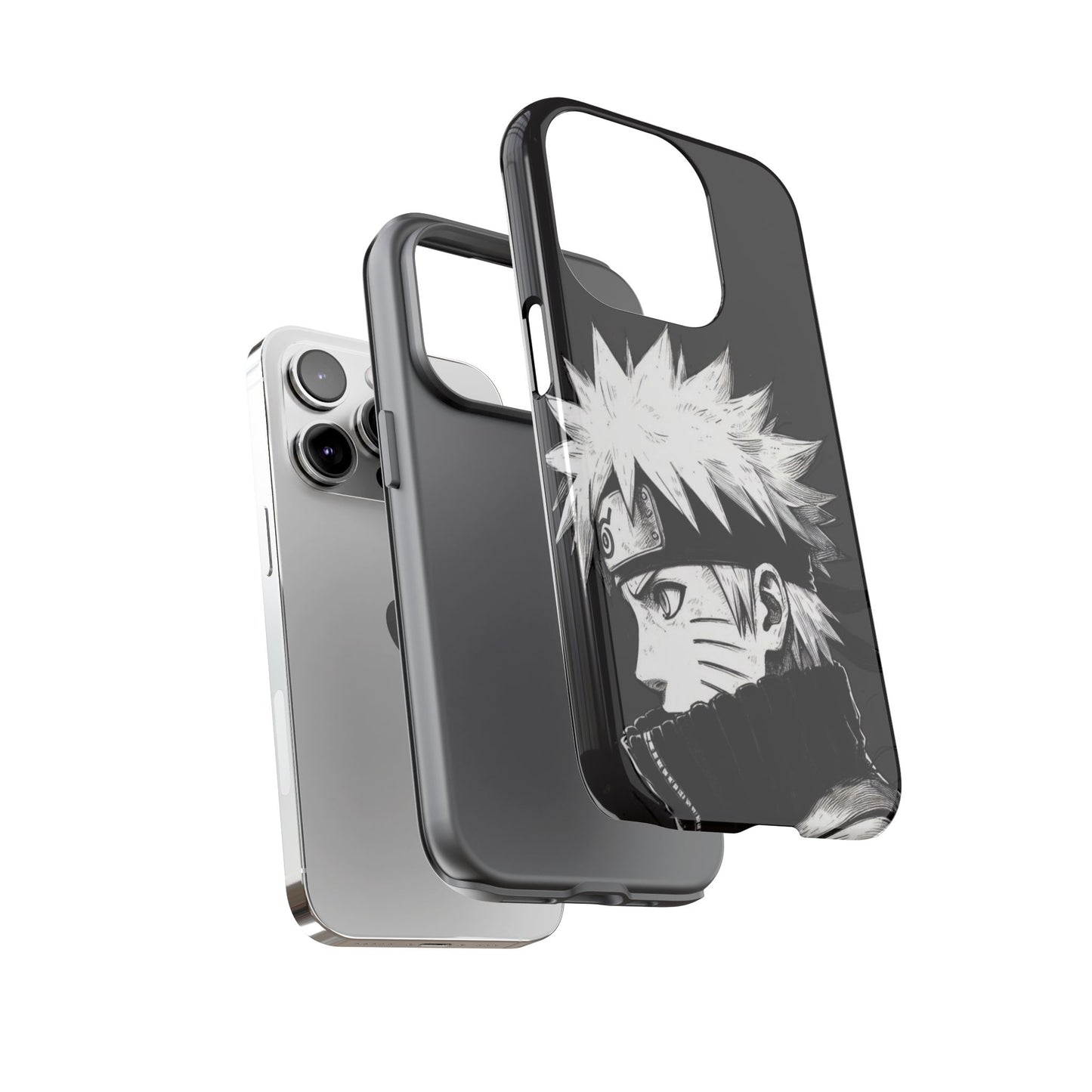 Black Naruto Clipart Phone Case