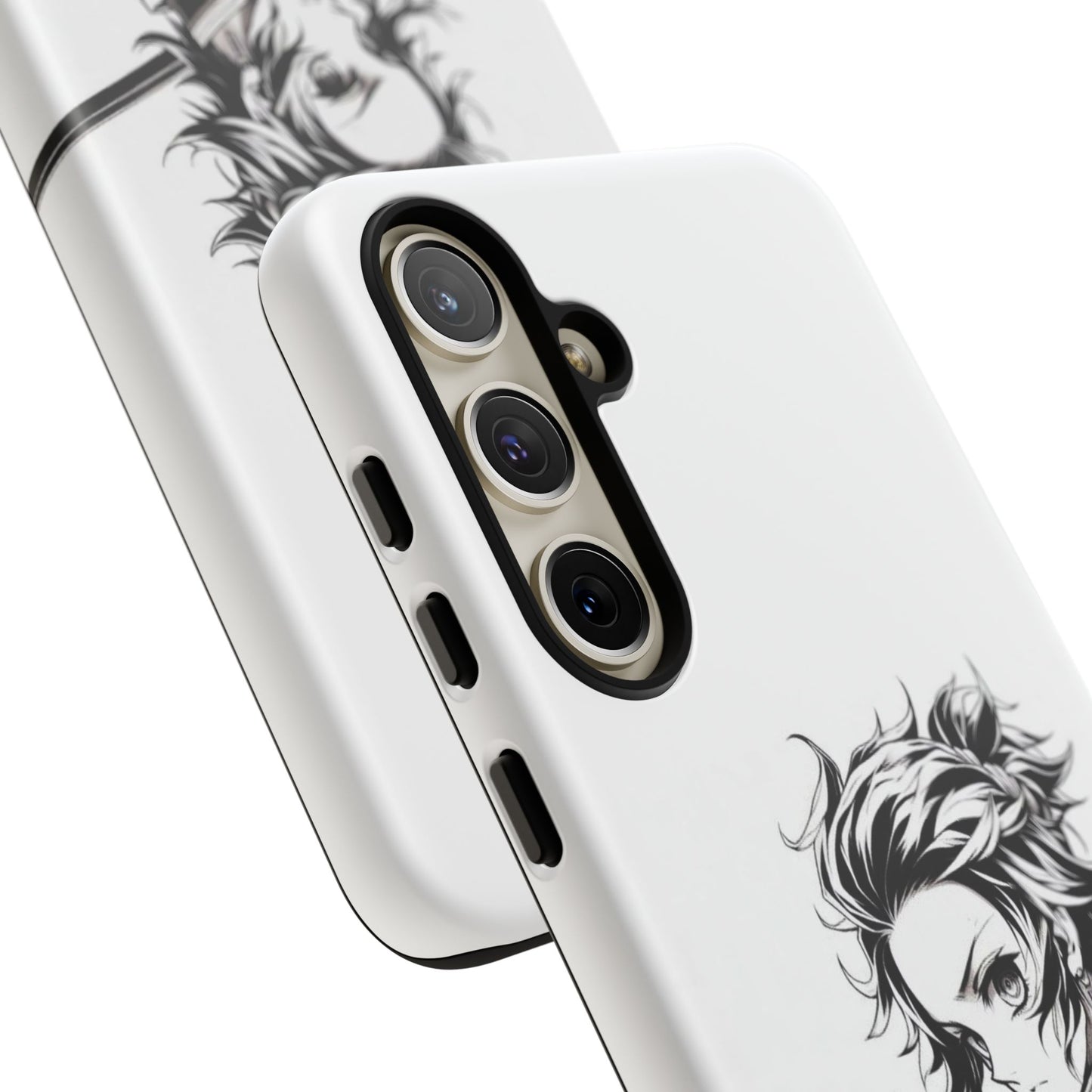 White Kamado Tanjiro Phone Case