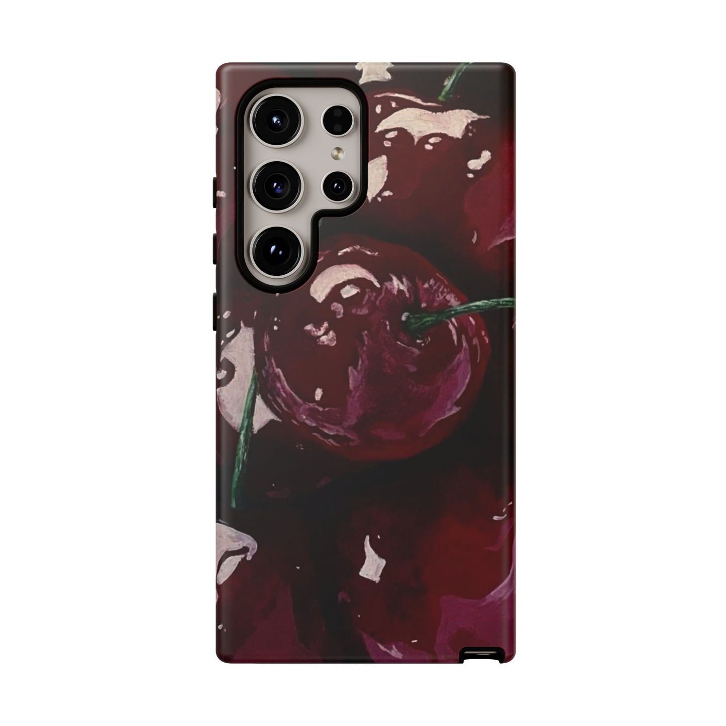 Cherry Painting iPhone Case