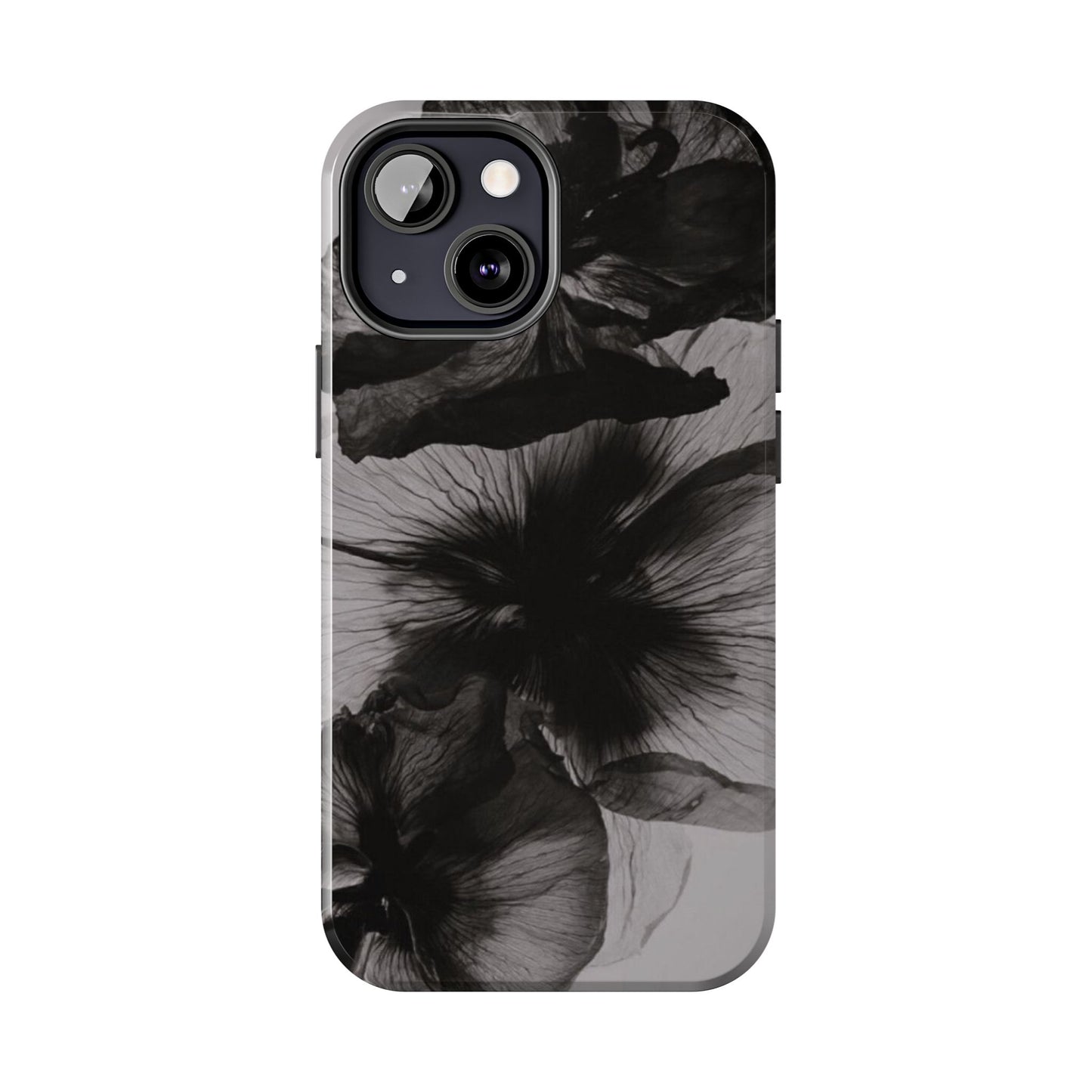 Black & White Floral iPhone Case