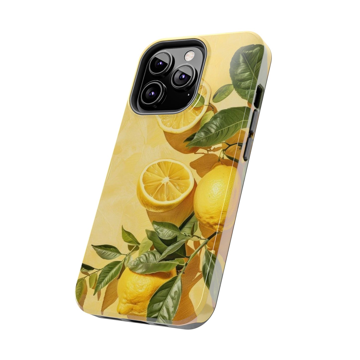 Lemon Wall iPhone Case