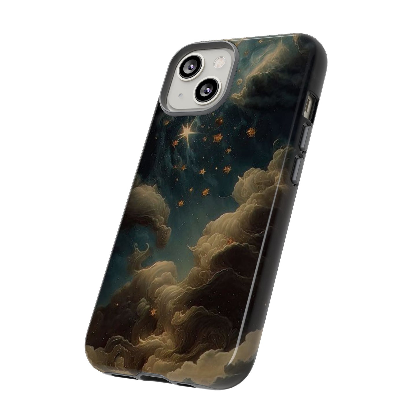 Cloudy Stars iPhone Case