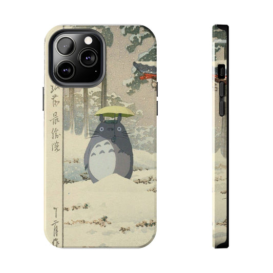 Totoro Snow iPhone Case