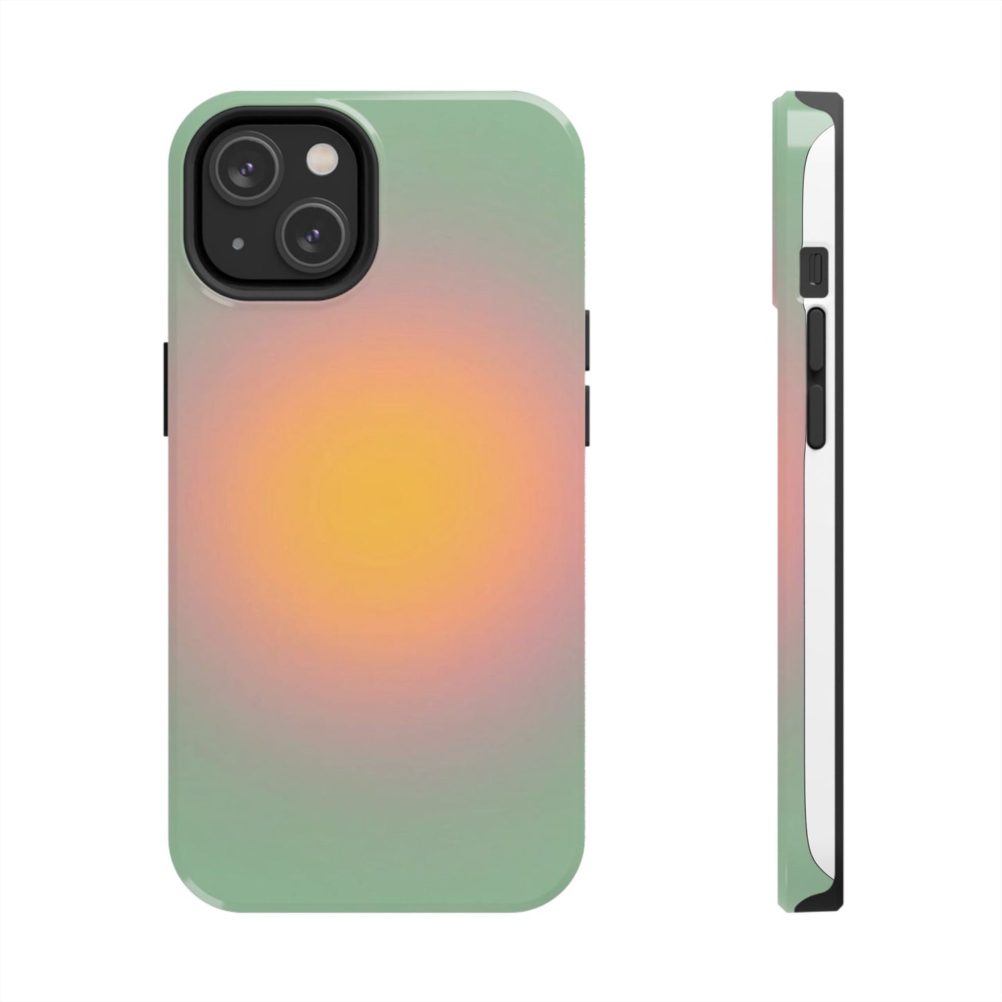 Sage & Orange iPhone Case