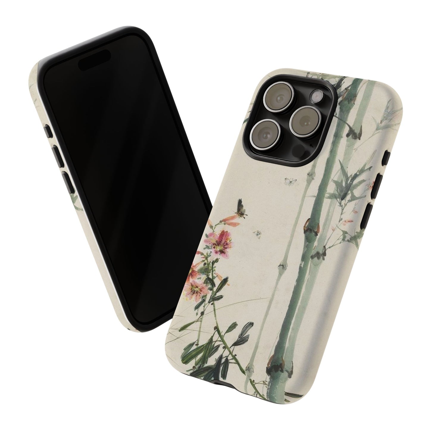 Bamboo Painting iPhone Case