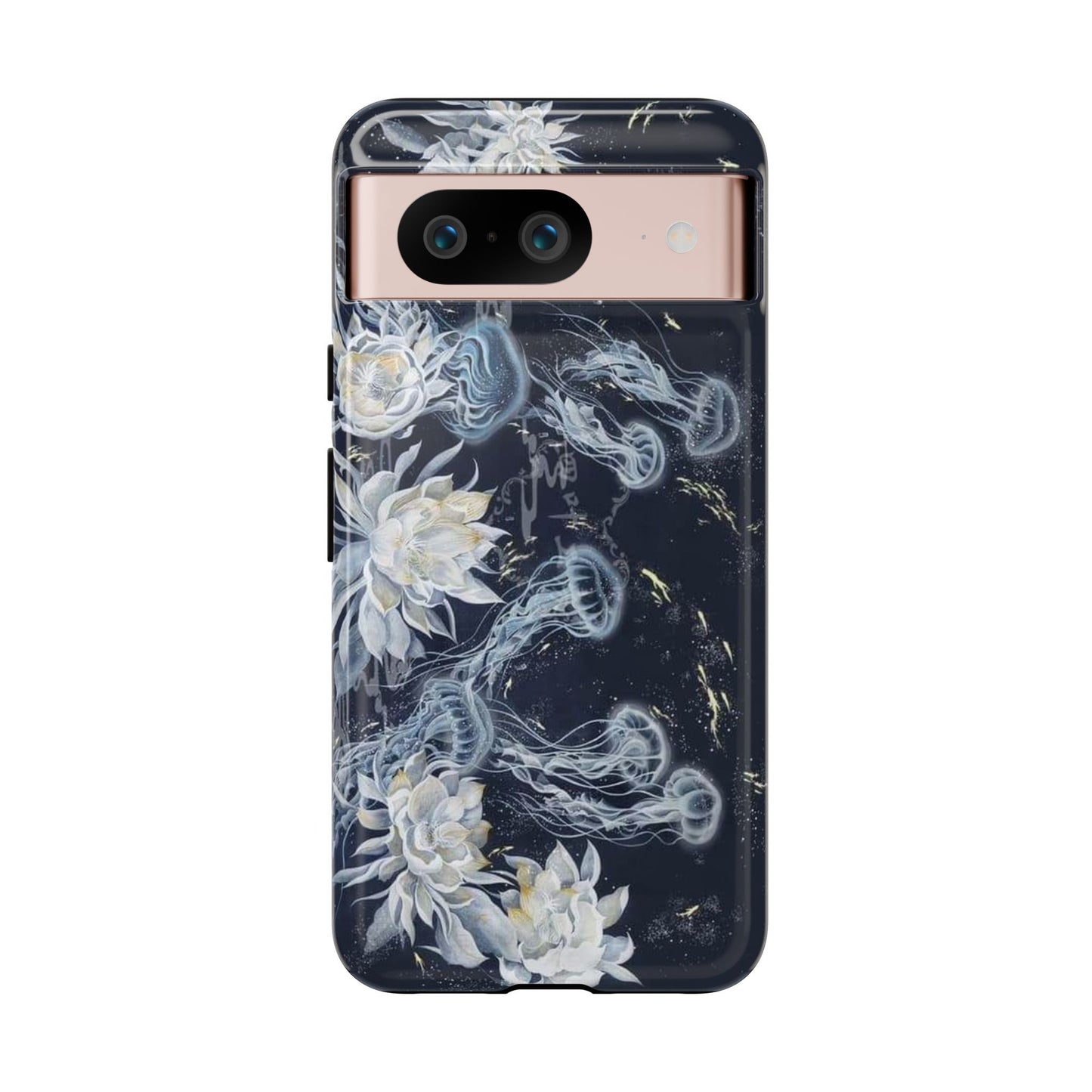 Jellyfish & Lily iPhone Case