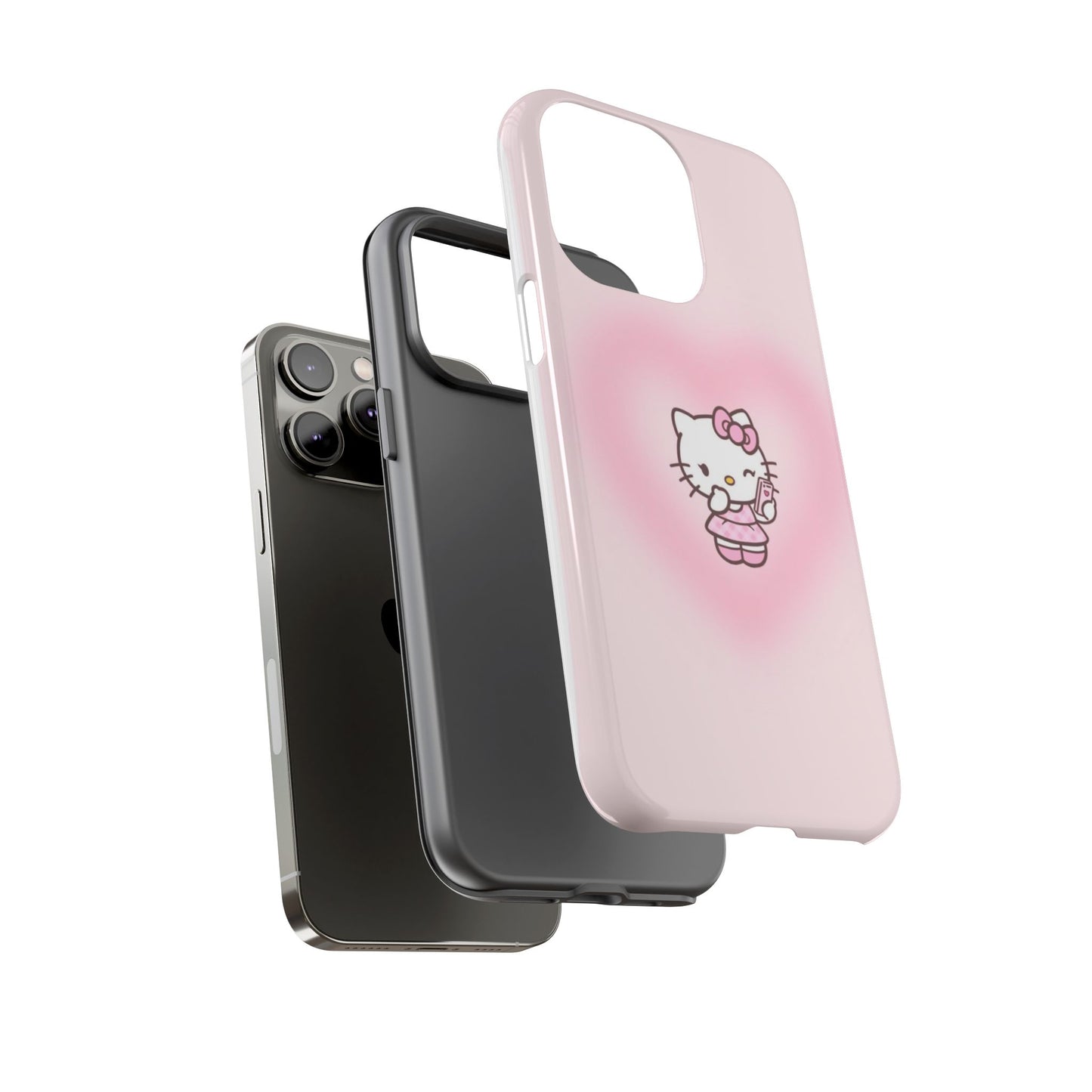 Hello Kitty Heart Aura Phone Case