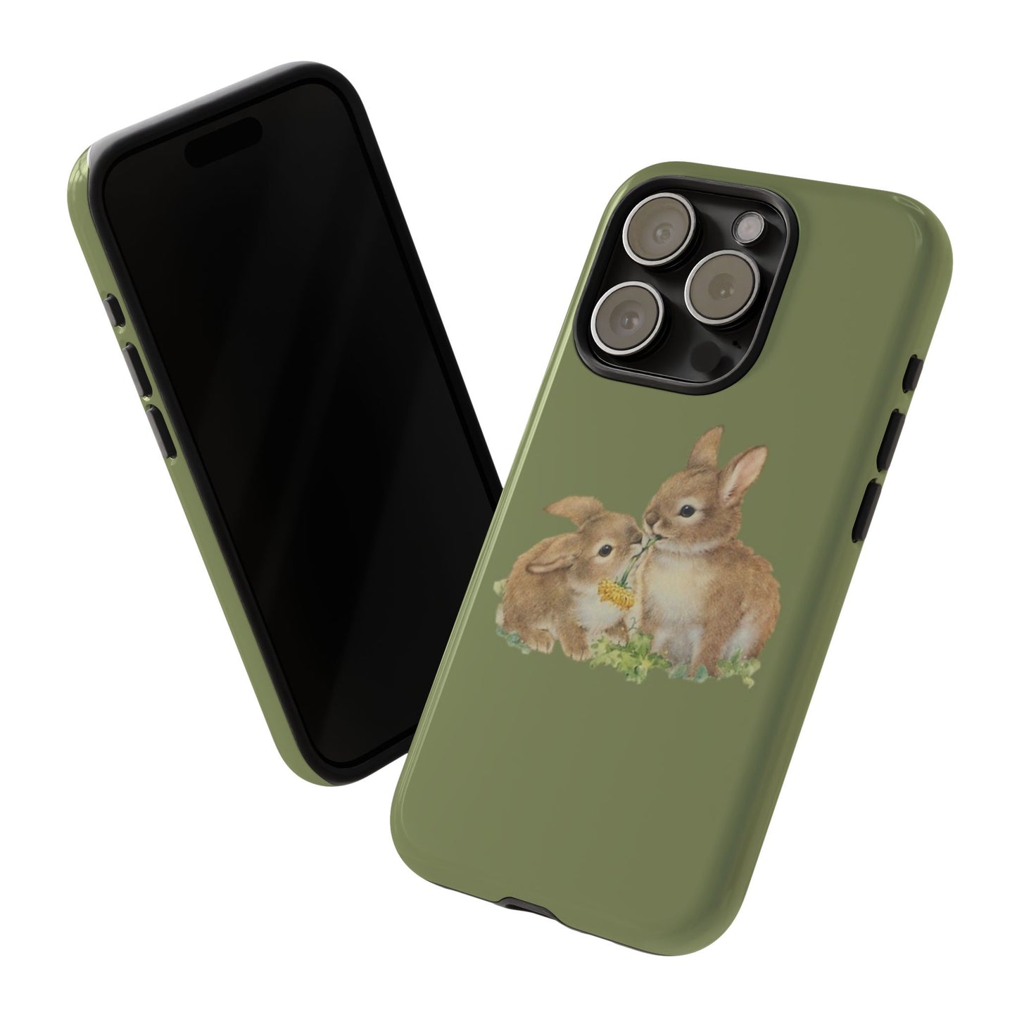 Olive Bunnies Phone Cases