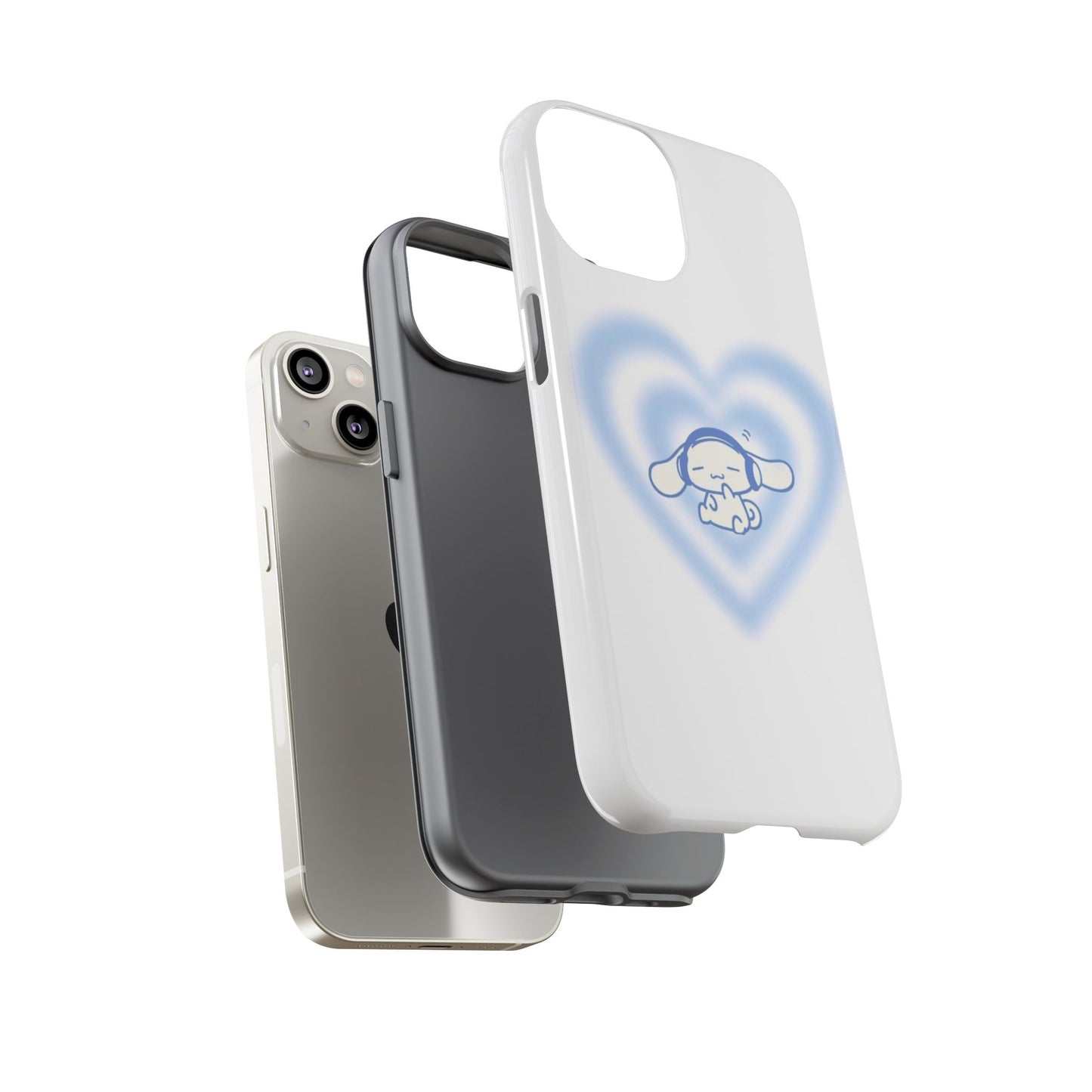 Cinnamoroll Heart Aura Phone Case