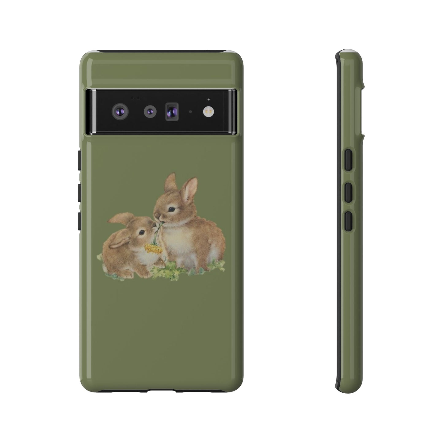 Olive Bunnies Phone Cases