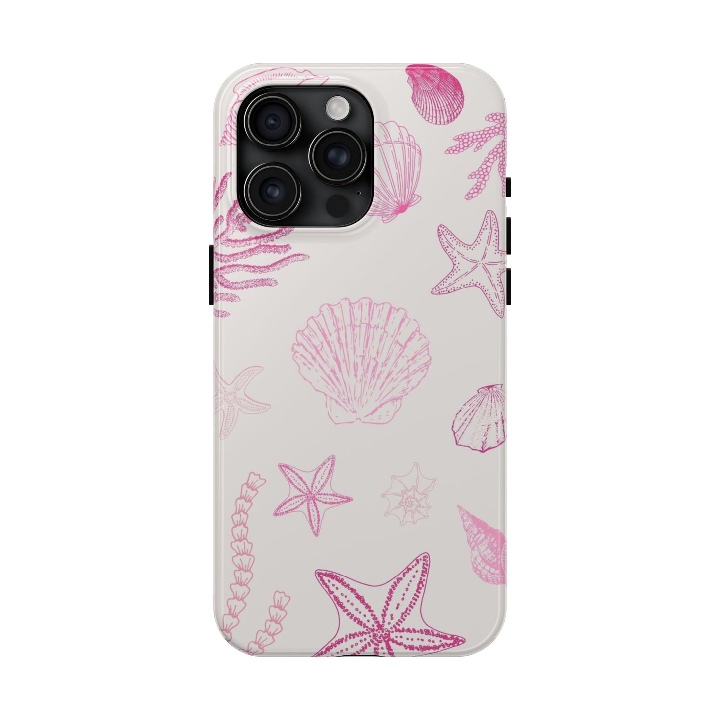 Pink Coastal Summer iPhone Case