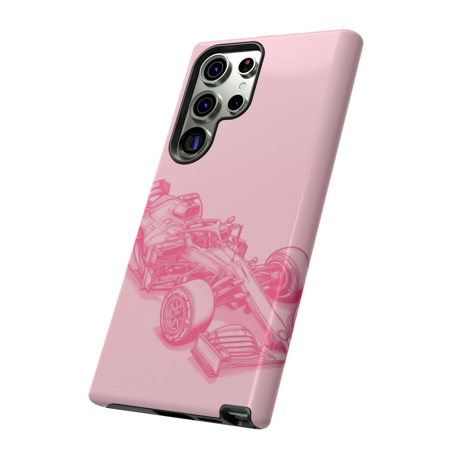 Pink Racecar iPhone Case