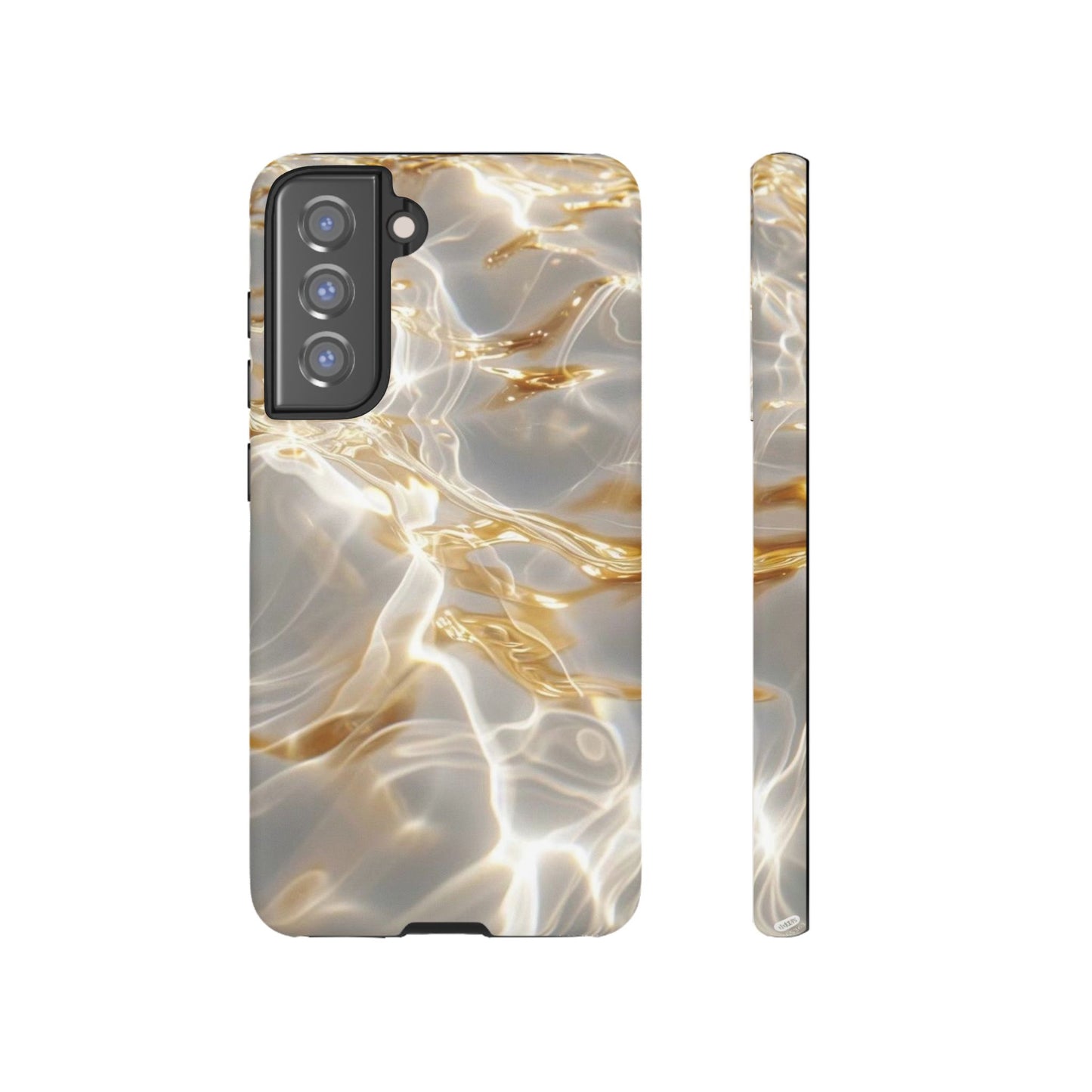 Golden Wave iPhone Case