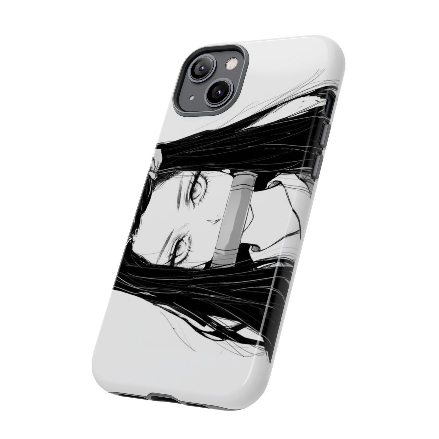 White Nezuko Kamado Clipart Phone Case