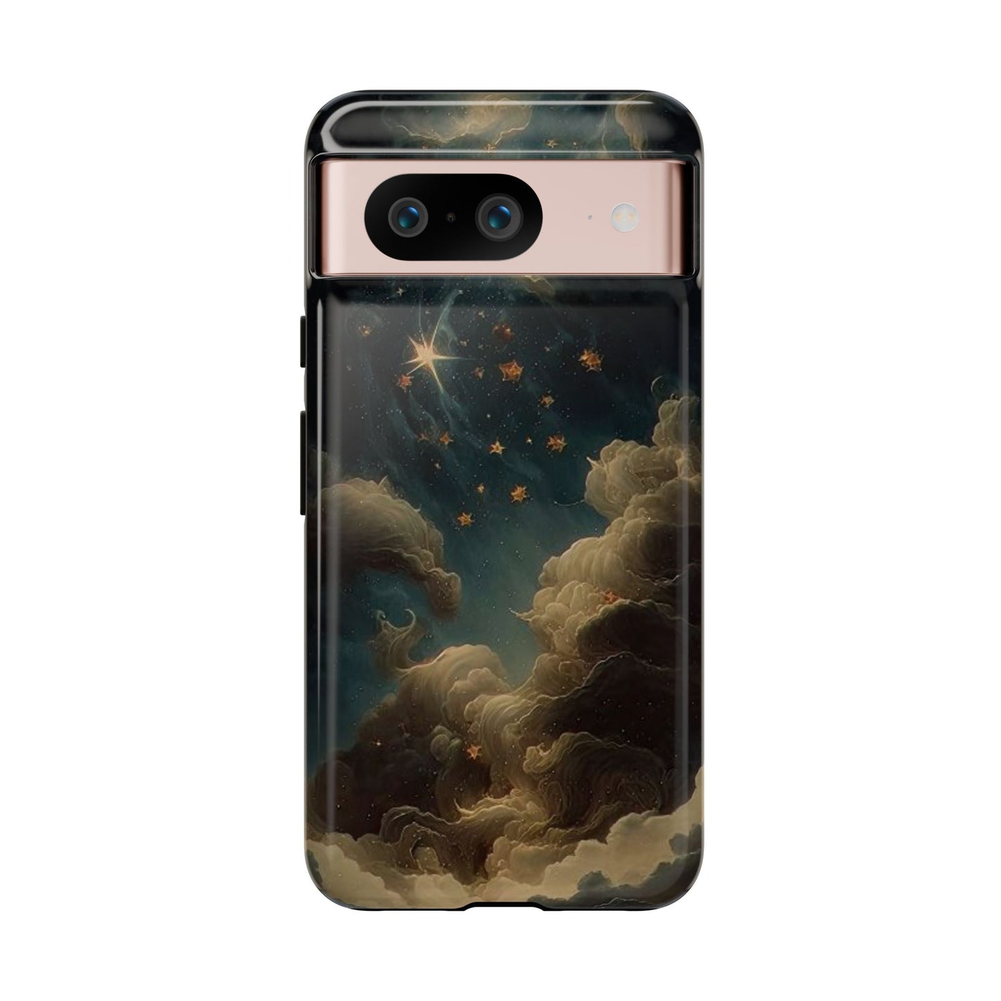 Cloudy Stars iPhone Case