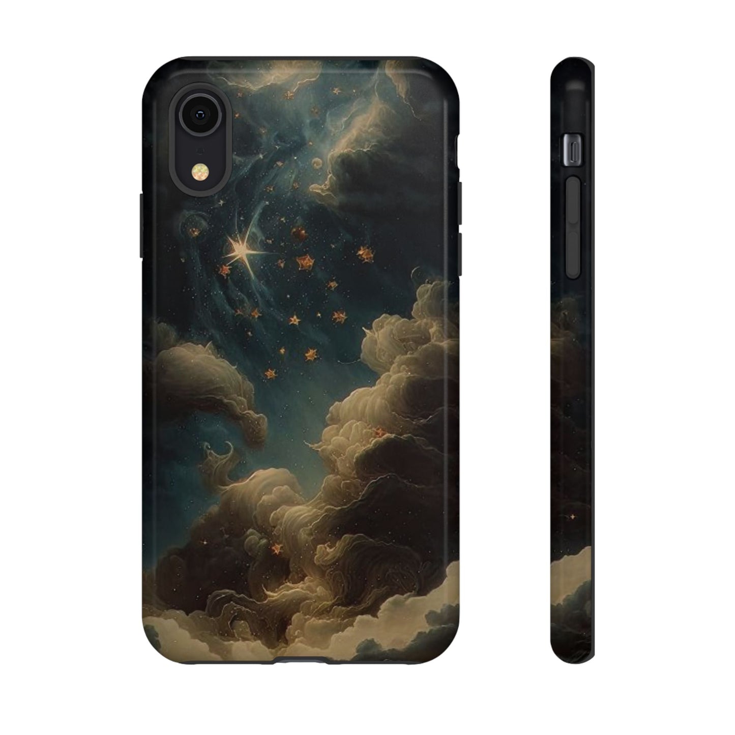 Cloudy Stars iPhone Case