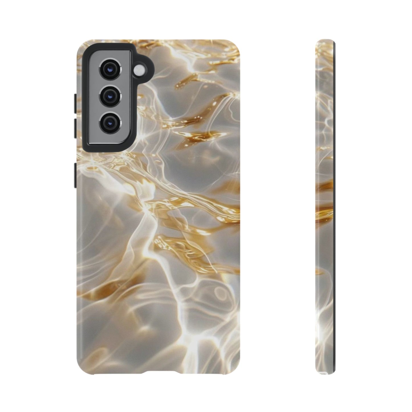 Golden Wave iPhone Case