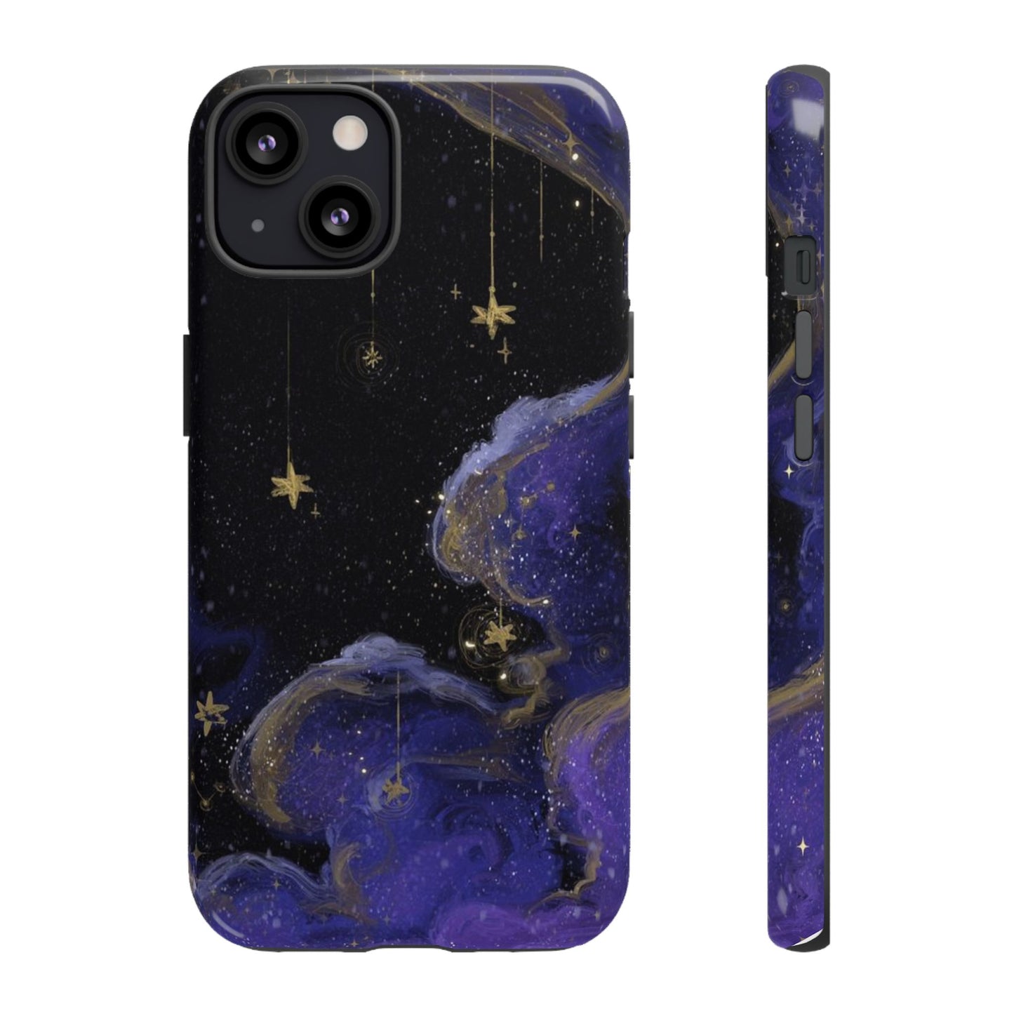 Cloudy Stars iPhone Case