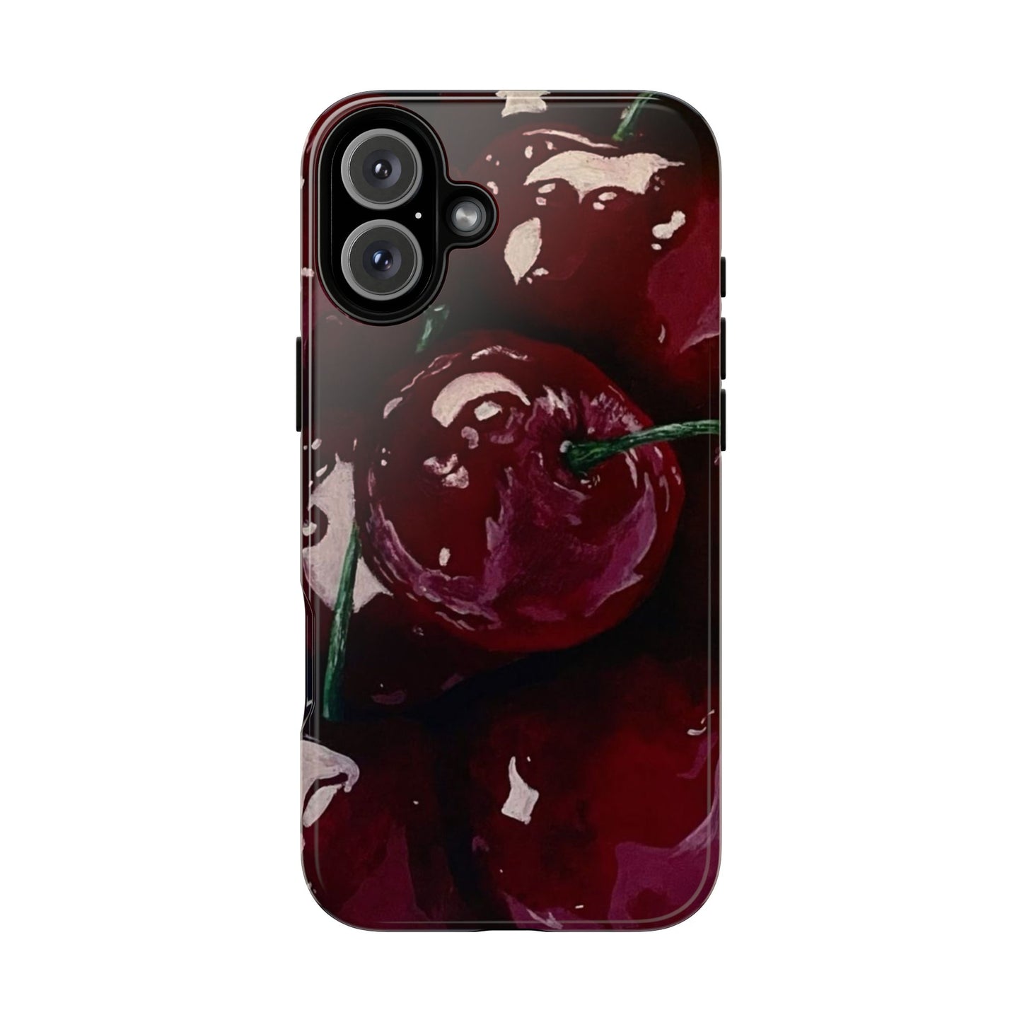 Cherry Painting iPhone Case