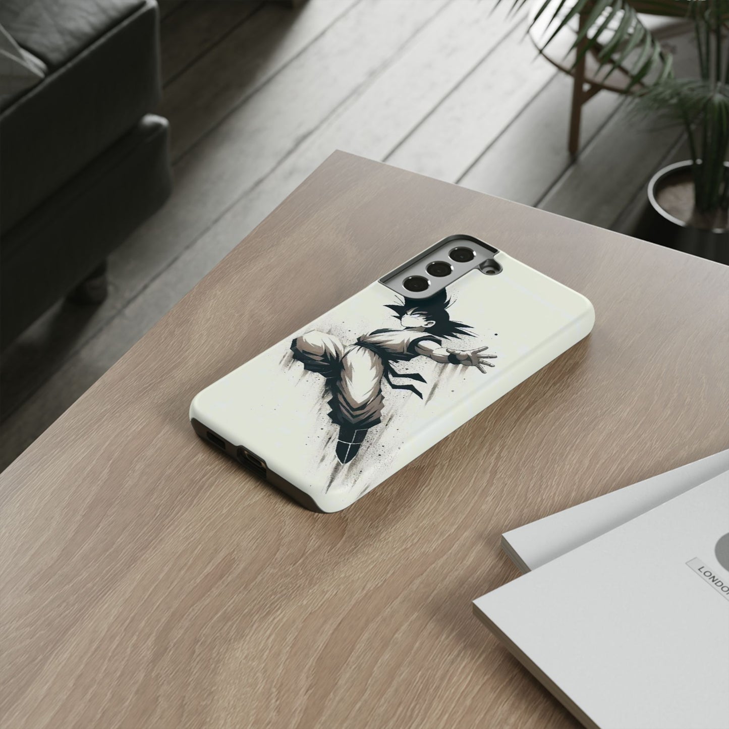 White Goku Clipart Phone Case