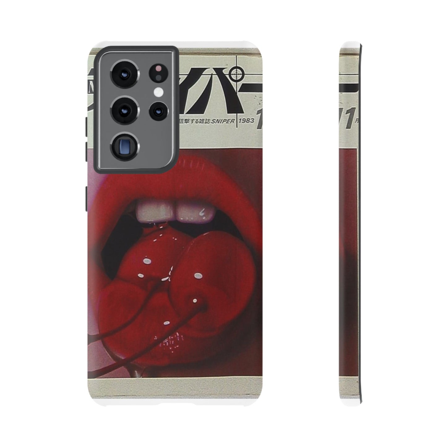 Cherry Lips iPhone Case