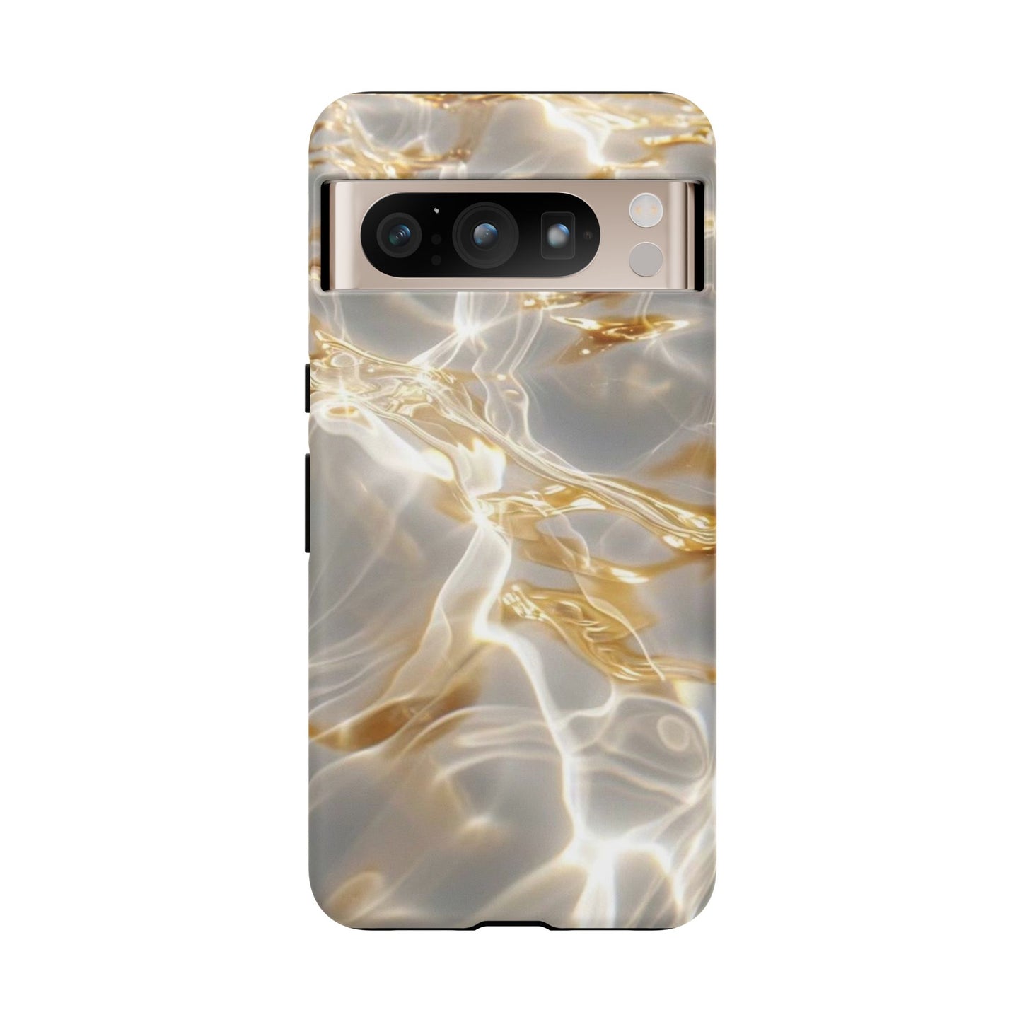 Golden Wave iPhone Case