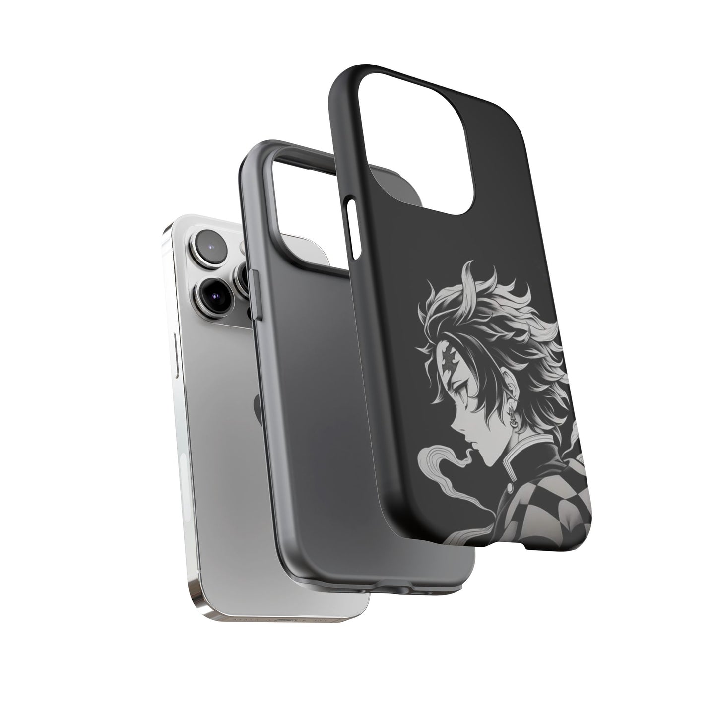 Black Kamado Tanjiro Phone Case