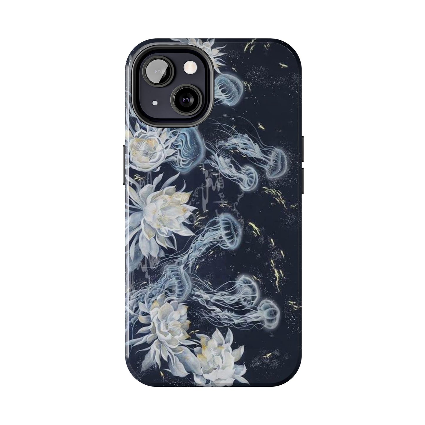 Jellyfish &Lily iPhone Case